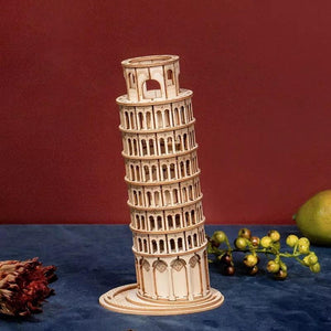 Model Wood Tower of Pisa