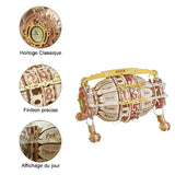 Wood Model Mechanical Calendar