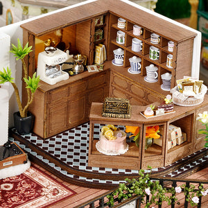 1: 24 DIY Dollhouse Kit (Forest Teashop )