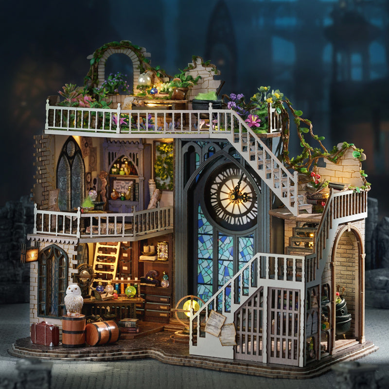 1: 24 DIY Dollhouse Kit(Magic Workshop)