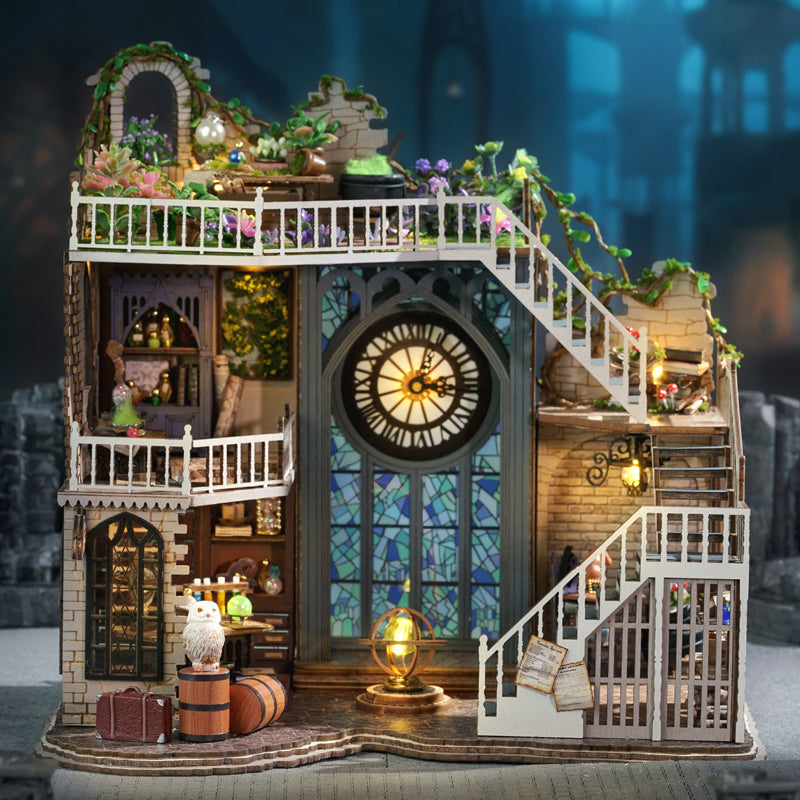 1: 24 DIY Dollhouse Kit(Magic Workshop)