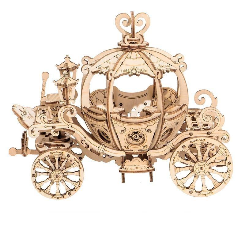 Wood Model Princess Carriage