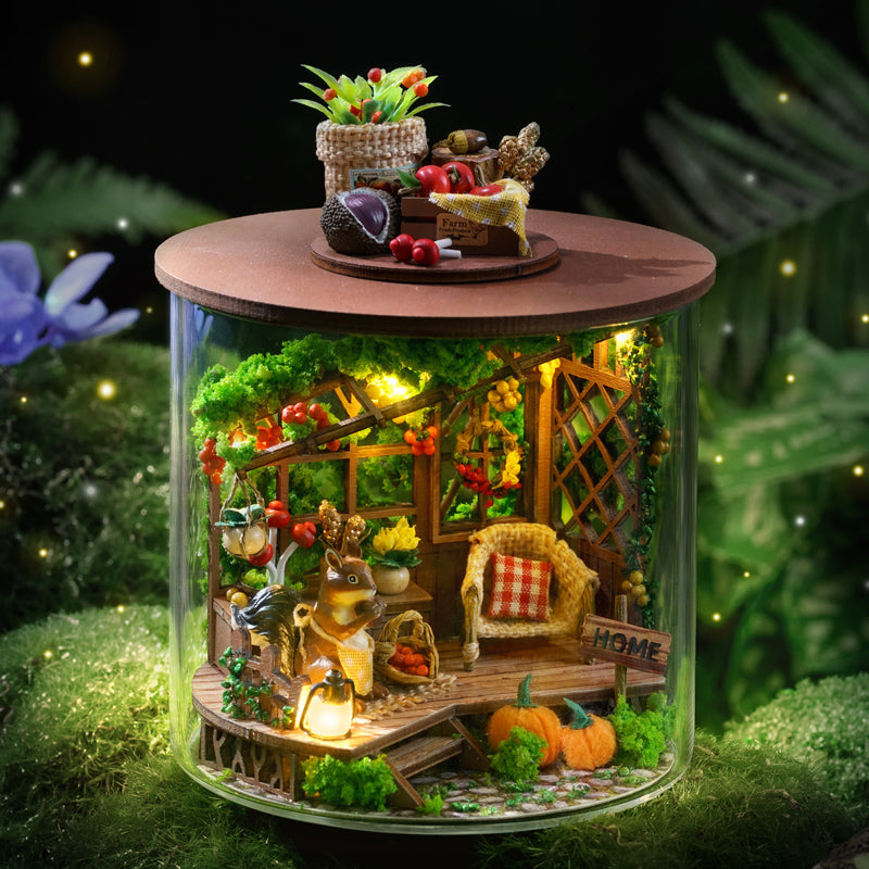 1: 24 DIY Dollhouse Kit（Dream Bottle Series）