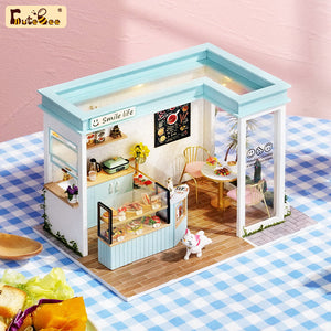 1: 24 DIY Dollhouse Kit (Happy Shop Series)