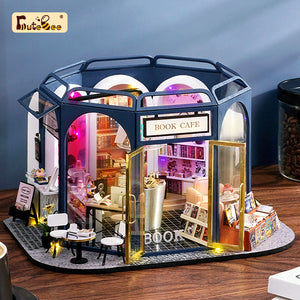 1:24 Dollhouse Kit (Book Cafe)