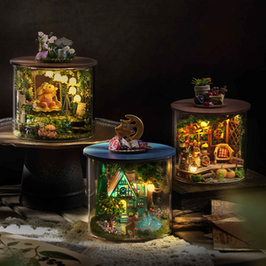 1: 24 DIY Dollhouse Kit（Dream Bottle Series）