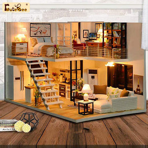 1: 24 DIY Dollhouse Kit (Elegant)