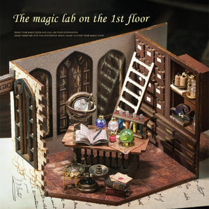 1: 24 DIY Dollhouse Kit(Magic Workshop)