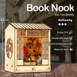 DIY Book Nook Kit(Zen Tea Blindly)