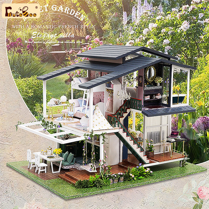 1:24 DIY Dollhouse Kit (Monet’s Garden)