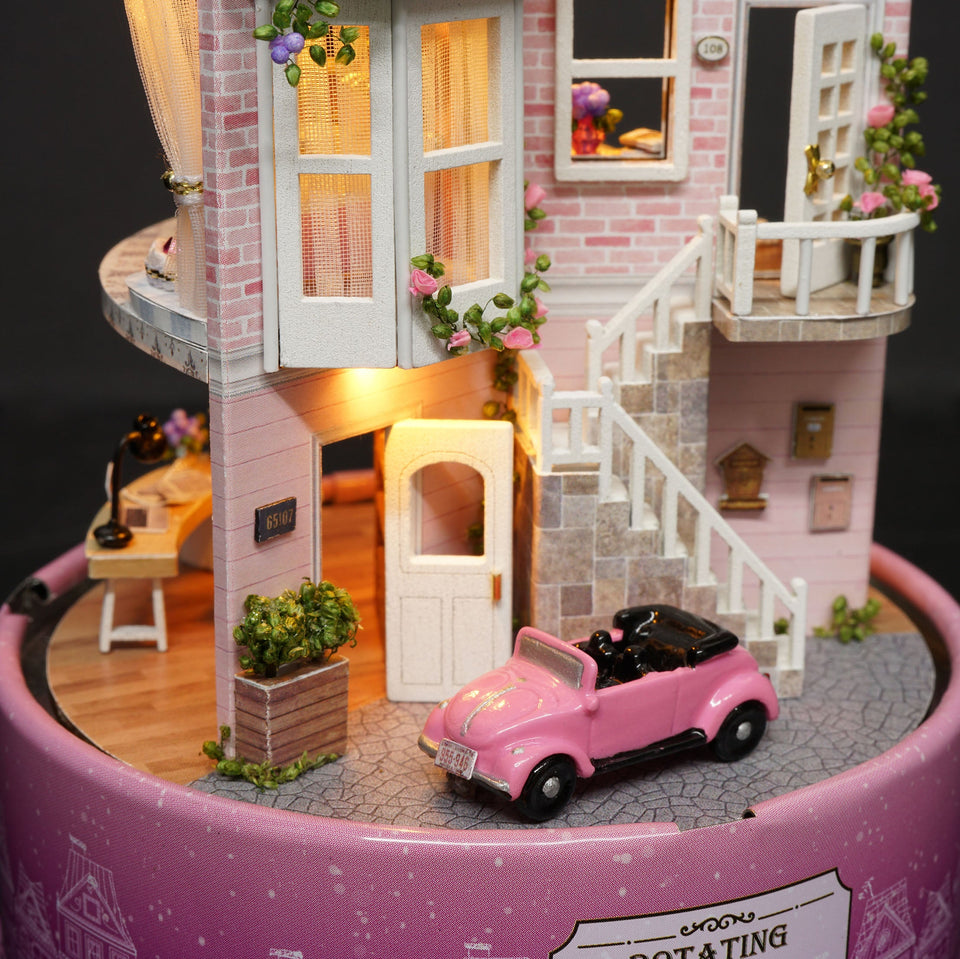 1: 24 DIY Dollhouse Kit (Meet at Corner)