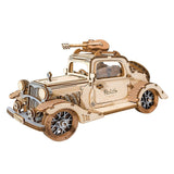 Wooden Model Vintage Car