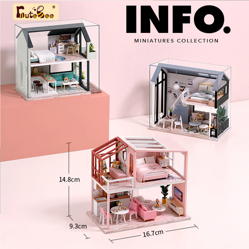 1:24 DIY Dollhouse Kit (Apartment)