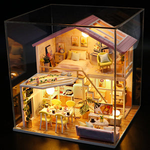 1: 24 DIY Dollhouse Kit (Sweet Time)