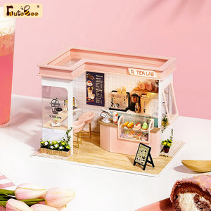 1: 24 DIY Dollhouse Kit (Happy Shop Series)