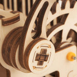 Wooden Model Marble Circuit Cog Coaster