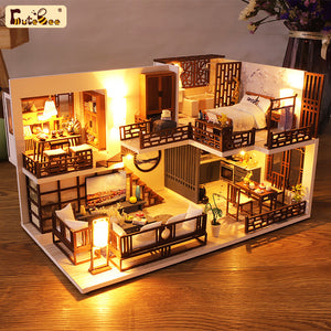 1: 24 DIY Dollhouse Kit（Quiet Time）