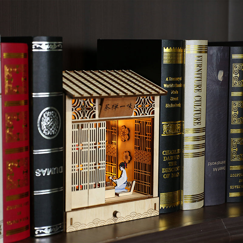 DIY Book Nook Kit(Zen Tea Blindly)