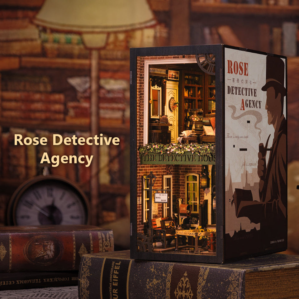 DIY Book Nook Kit（Rose Detective Agency）