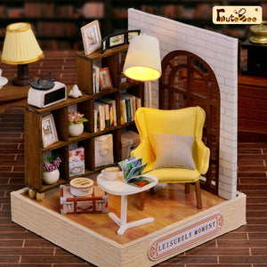 1: 24 DIY Dollhouse Kit( Corner of happiness)