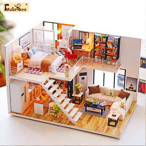 1: 24 DIY Dollhouse Kit (Elegant)