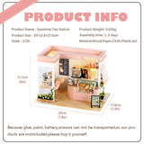 1: 24 DIY Dollhouse Kit (Happy Shop Series)