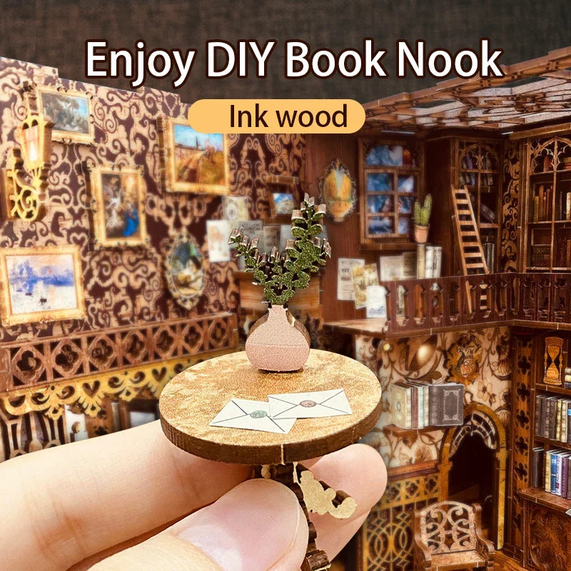 DIY Book Nook Kit (Eternal Bookstore)