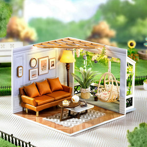1: 24 DIY Dollhouse Kit (Warm Moment)