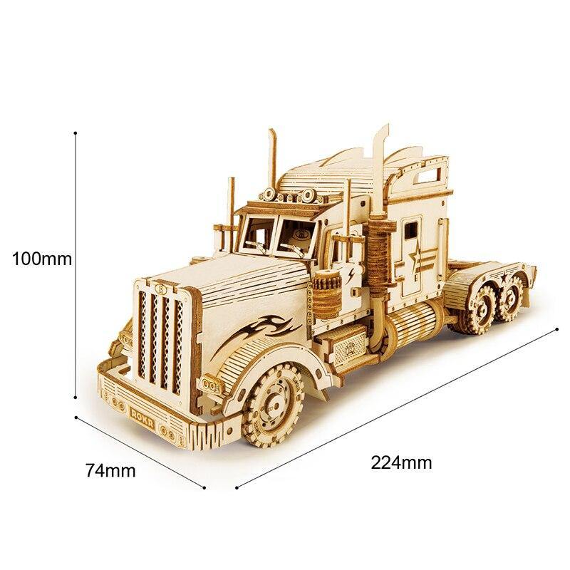 Model Wood Truck