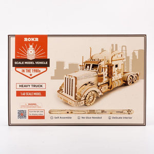 Model Wood Truck