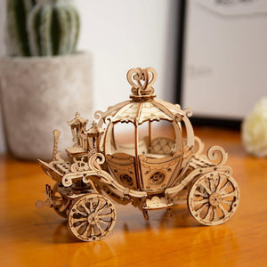 Wood Model Princess Carriage