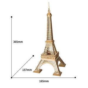 Wood Model Eiffel Tower