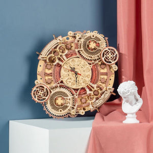 Wooden Model Astrological Clock