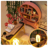 1: 24 DIY Dollhouse Kit (Guqin Pavilion)