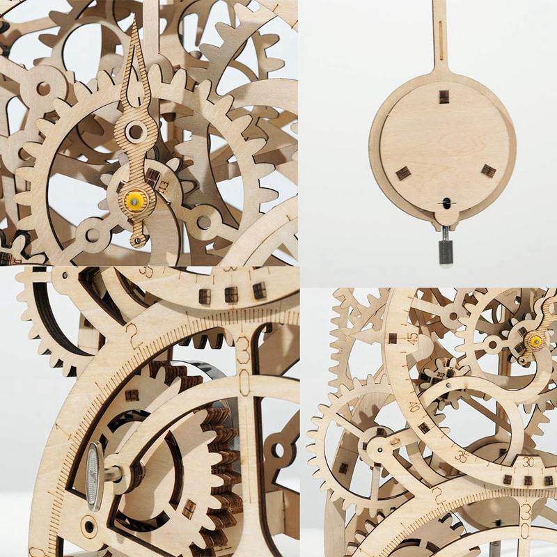 Model Wood Pendulum Clock