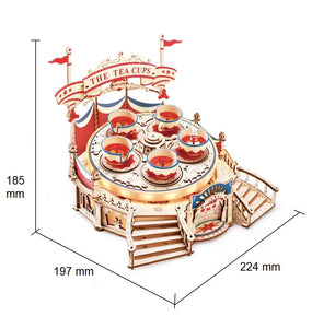 Musical Carousel Spinning Cups