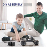 108PCS 3D Alloy assembly programming rechargeable wireless remote control tank electric water bomb car model kit