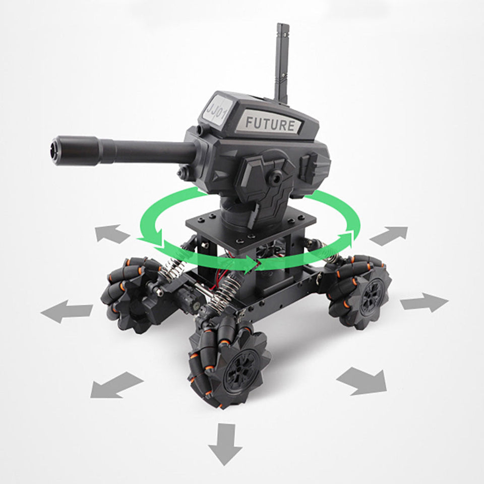 108PCS 3D Alloy assembly programming rechargeable wireless remote control tank electric water bomb car model kit