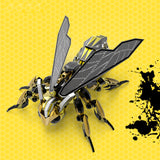 151 Pcs Alloy Mechanical Wasp Model DIY Kit for Kids & Adults