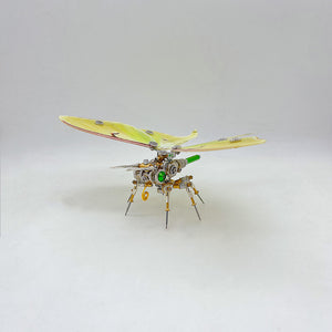 200PCS Steampunk moth metal puzzle model kit