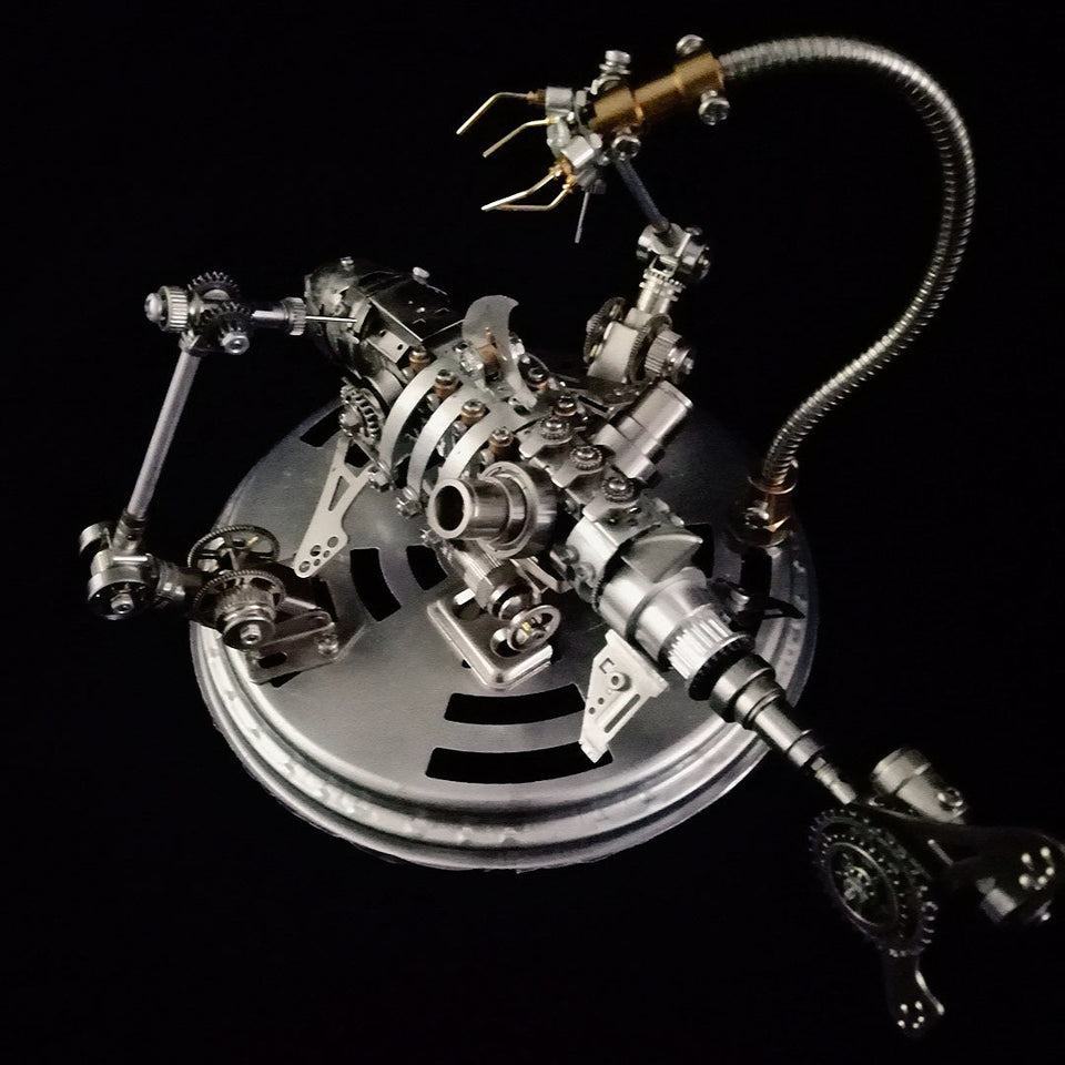 209PCS Steampunk 3D Deep Sea Behemoth Model Kit for Adults
