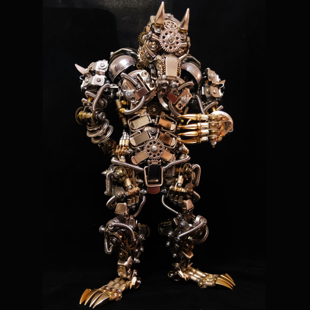 2300 PCS Werewolf DIY Metal Puzzle Model Kit for Gifts and Decoration