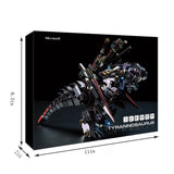 318 PCS Stainless Steel Alloy DIY Tyrannosaurus Rex Model Kit
