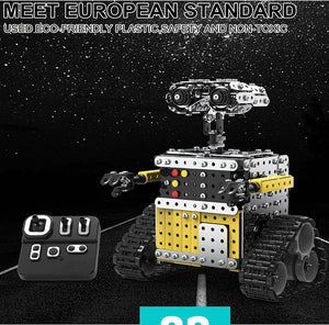 780PCS+ 3D assembled DIY metal building kit hand-assembled remote control robot toy gift