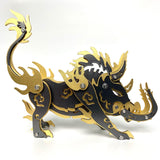 3D Boar Metal Puzzle Model Kit Pig Series