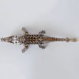 3D Crocodile Metal Puzzle 1500PCS Model Kit for Adults