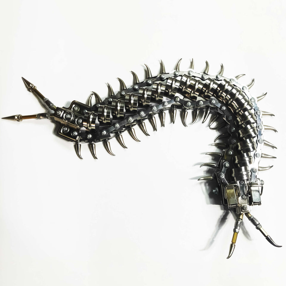 3D metal centipede puzzle model kit for adults and kids