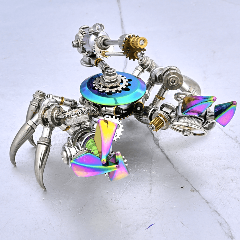 3D Metal Crab Puzzle Model Kit Ocean Series