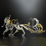 3D Metal Mechanical Lion Mutation Mythological Creature Model Kit