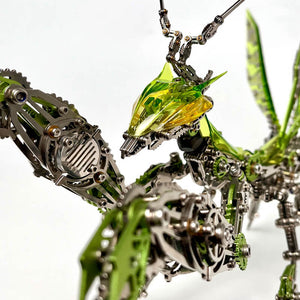 3D Metal Mechanical Mantis 1200PCS Puzzle Model Kit Insect Series